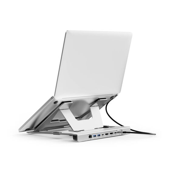 Conceptronic DONN35S Laptop Stand with USB-C MST Dock