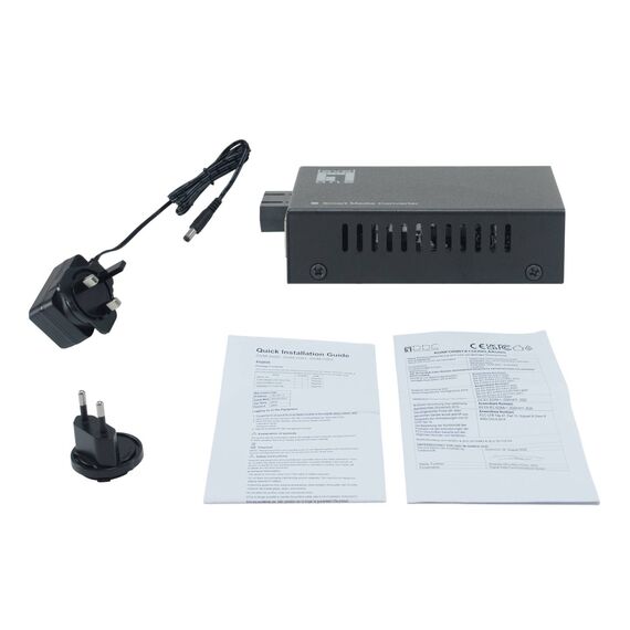 LevelOne GVM-2002 Gigabit Media Converter SC SM 20km