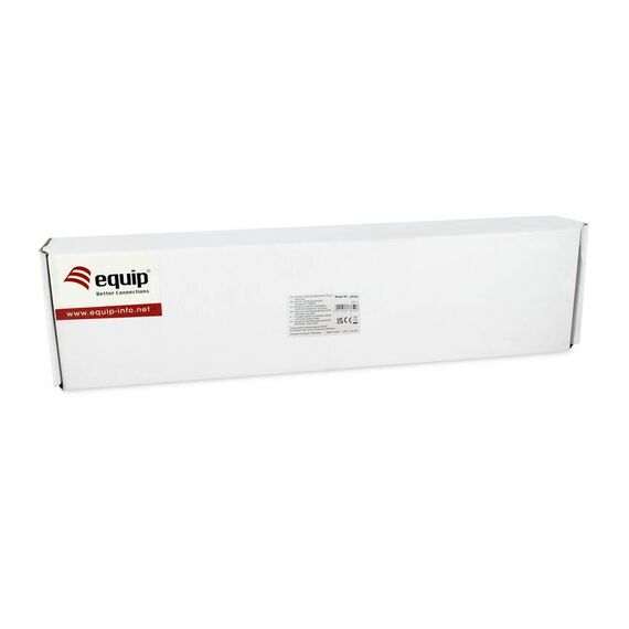 equip 326526 19" 48-Port Cat.6A Patch Panel 1U Grey