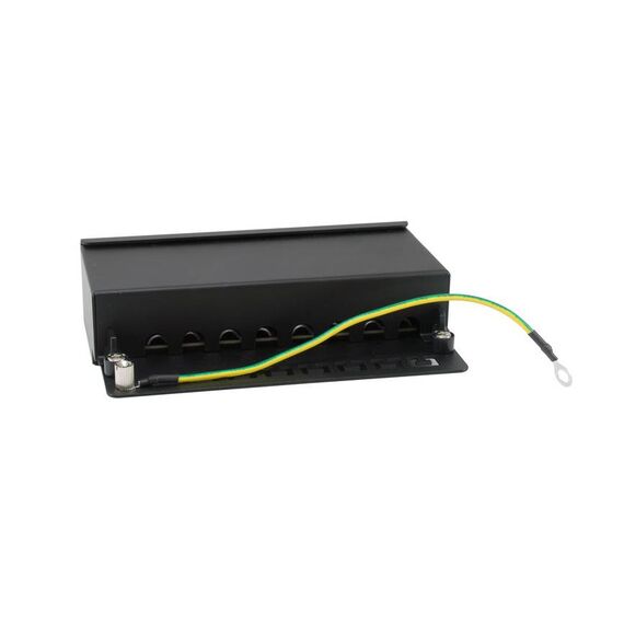 equip 326621 8-Port Cat.6A Desktop Patch Panel Black