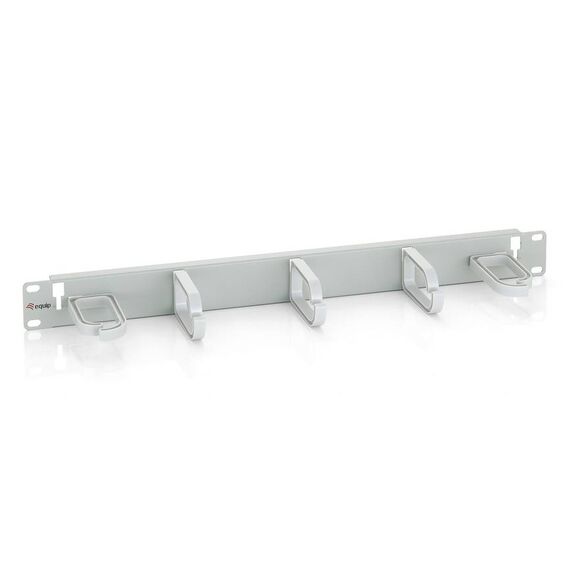 Equip 327312 19" 1U Cable Management Panel Light Grey