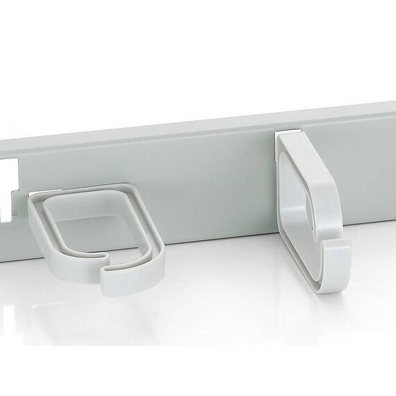Equip 327312 19" 1U Cable Management Panel Light Grey