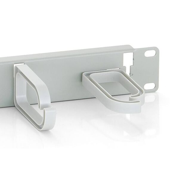 Equip 327312 19" 1U Cable Management Panel Light Grey