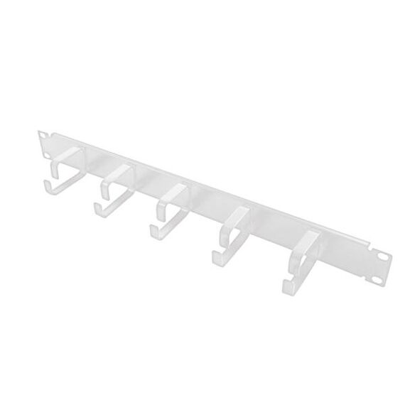 LogiLink OR101G 19" 1U Cable Management Bar Grey