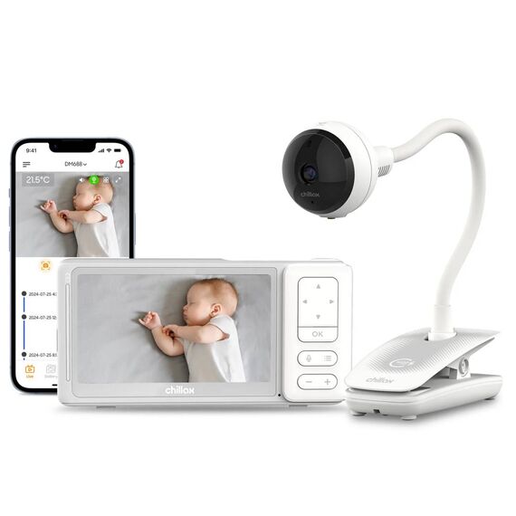 Chillax DM688 Giraffe Clip Portable Video Baby Monitor