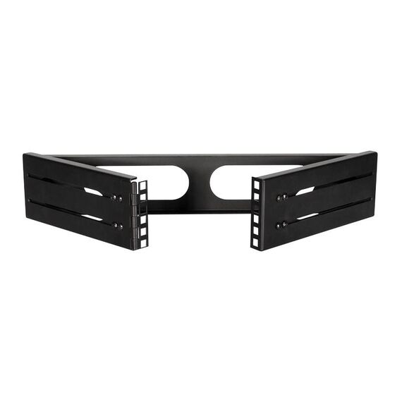 LogiLink 19in 2U Hinged Wall Bracket Black