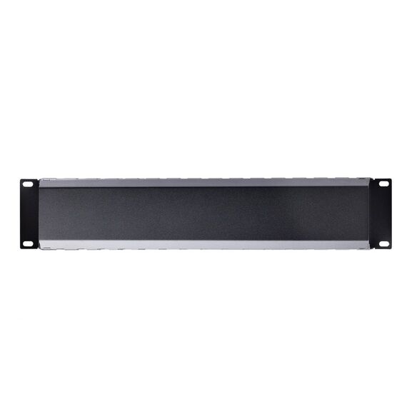 StarTech.com 2U Cable Management Duct with Cover, Black