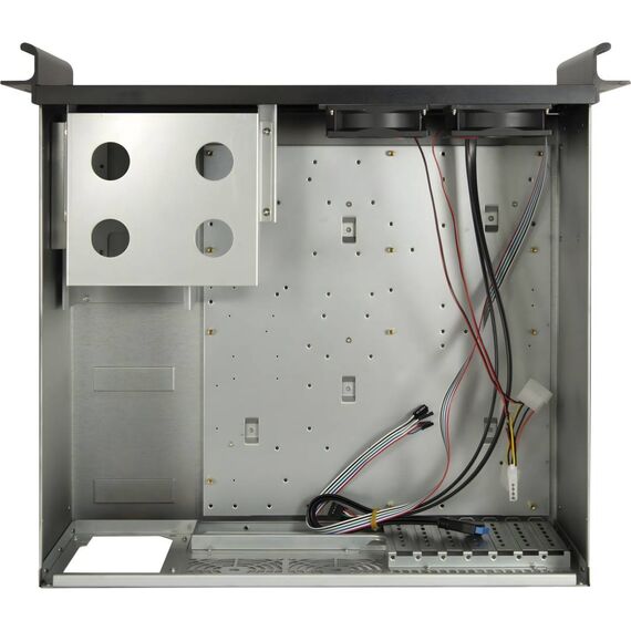 Inter-Tech 4U-K-439L 19-inch 4U Server Case, E-ATX, Black