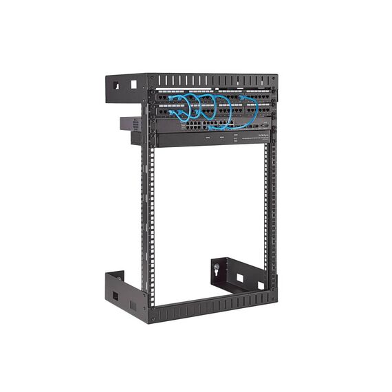 StarTech.com RK15WALLO 15U Wall-Mount Open Frame Rack