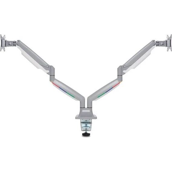 Kensington SmartFit One-Touch Dual Monitor Arm, Grey