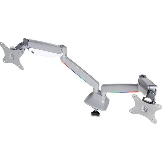 Kensington SmartFit One-Touch Dual Monitor Arm, Grey