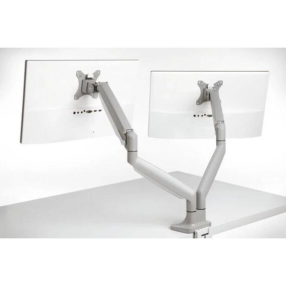 Kensington SmartFit One-Touch Dual Monitor Arm, Grey