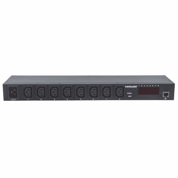 Intellinet 163682 Intelligent 8-Port Switched PDU 1U