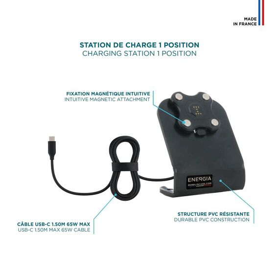 Mobilis ENERGIA MOBILE 65W 1-Position Charging Station