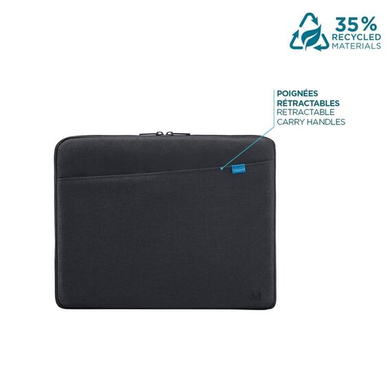 Mobilis Trendy Compact Briefcase 12.5-14in Black