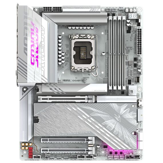 Gigabyte Z890 AORUS ELITE X ICE White Motherboard