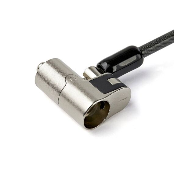 StarTech.com 3-in-1 Universal Keyed Laptop Lock 2m