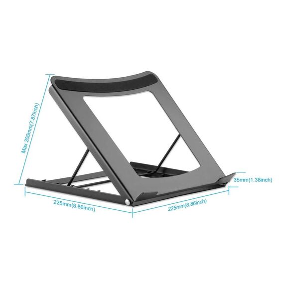 Manhattan Adjustable Laptop & Tablet Stand 10-15.6"