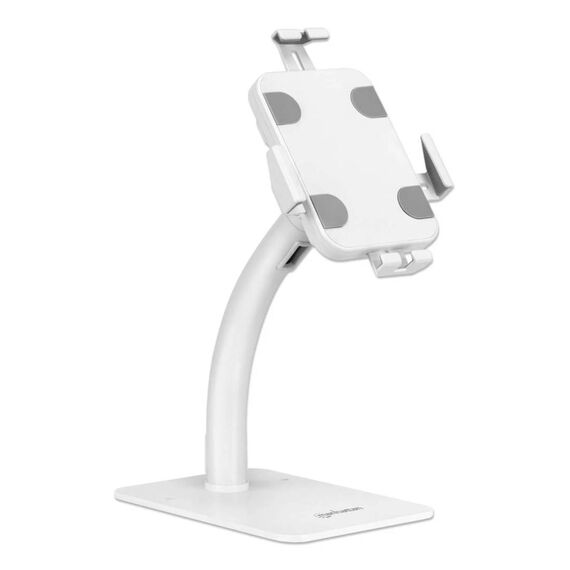 Manhattan Anti-Theft Kiosk Tablet Stand 7.9-11" White
