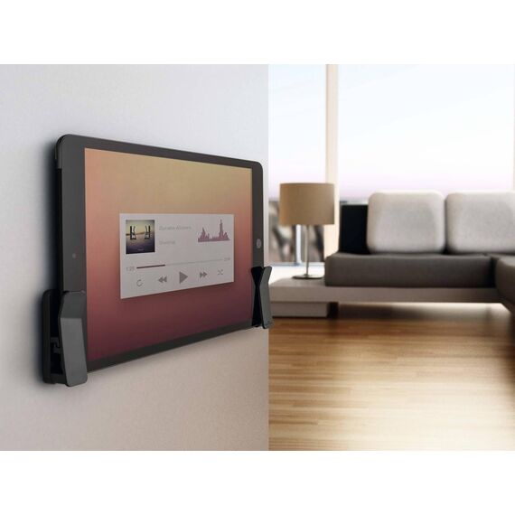 DURABLE VISIOCLIP Charcoal Tablet Wall Mount Clips