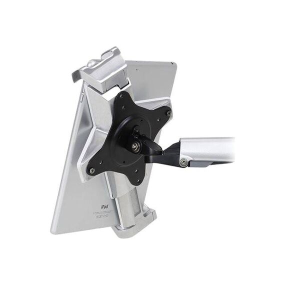 Ergotron Silver Lockable Tablet Cradle with VESA Interface