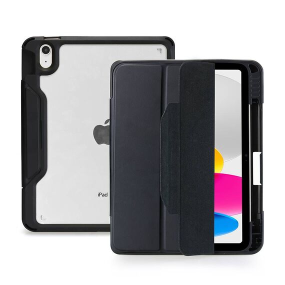DEQSTER Black Rugged MAX Case for iPad 10th Generation