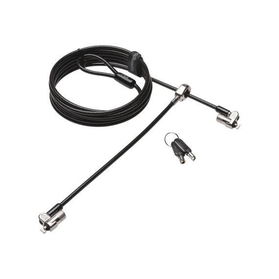 Kensington MicroSaver 2.0 keyed twin laptop lock