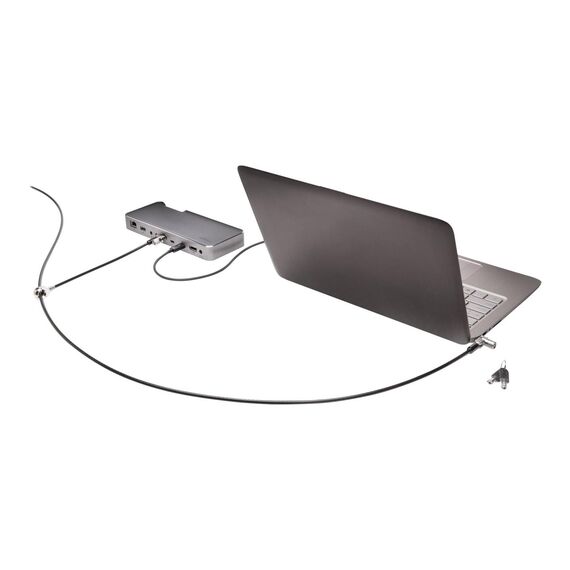 Kensington MicroSaver 2.0 keyed twin laptop lock