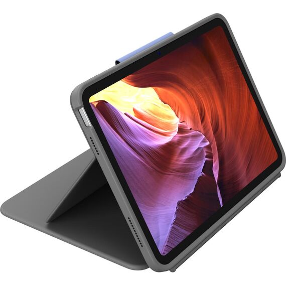 Logitech Rugged Folio Grey German Keyboard Case for iPad 10