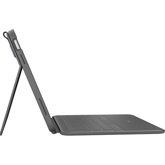 Logitech Rugged Folio Grey German Keyboard Case for iPad 10
