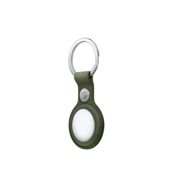 Apple AirTag FineWoven Key Ring Moss