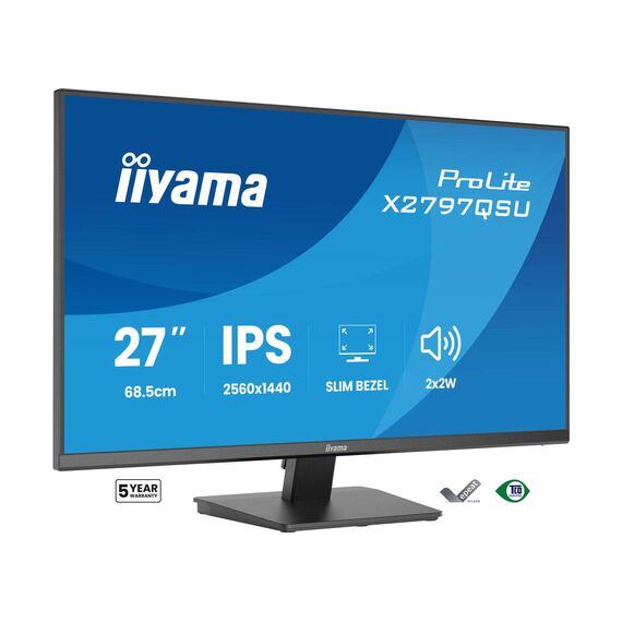 iiyama ProLite X2797QSU 27" QHD IPS 75Hz