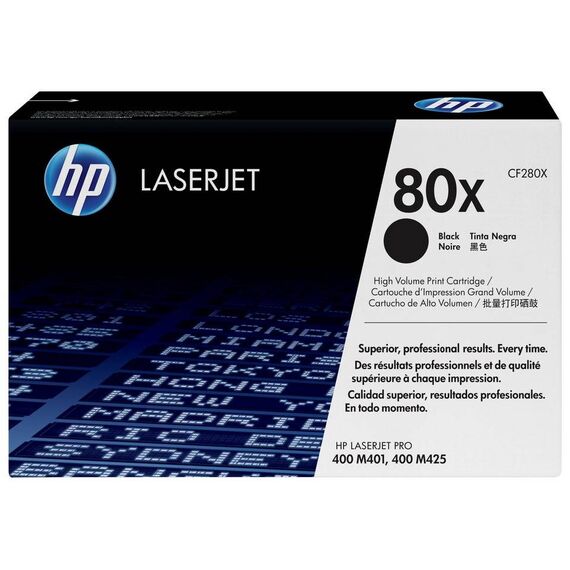 HP 80X Black High Yield Toner CF280X