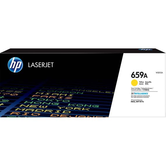 HP 659A Yellow Toner Cartridge W2012A