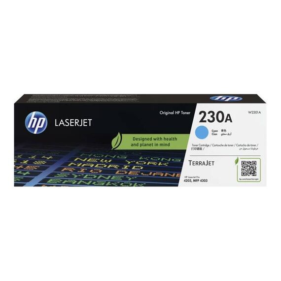 HP 230A W2301A Original Cyan Toner Cartridge
