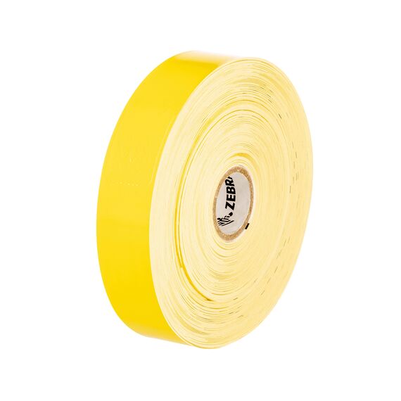 Zebra Z-Band Fun yellow wristband and range illustrations