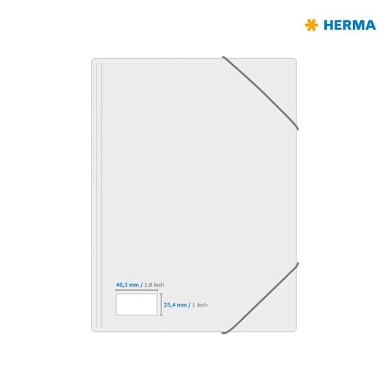 HERMA 5051 Labels 48.3x25.4mm 1100 pcs