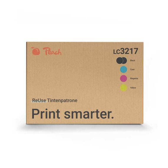 Peach Multi Pack Plus for Brother LC-3217