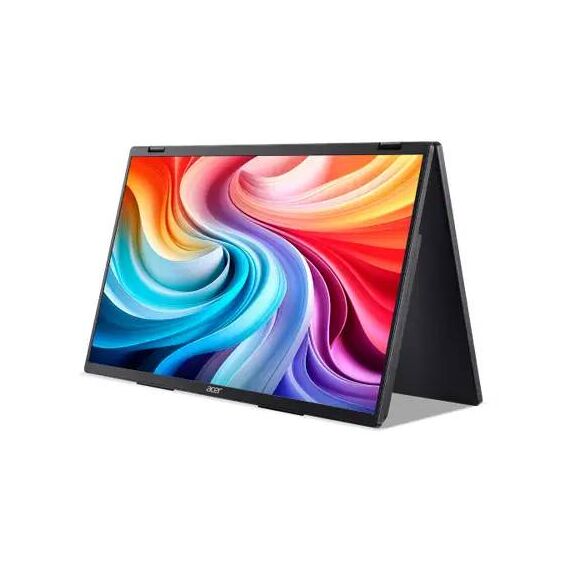 Acer PD243Y Ebmiuux Dual 23.8-inch Foldable Monitor - Black