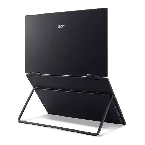 Acer PD243Y Ebmiuux Dual 23.8-inch Foldable Monitor - Black