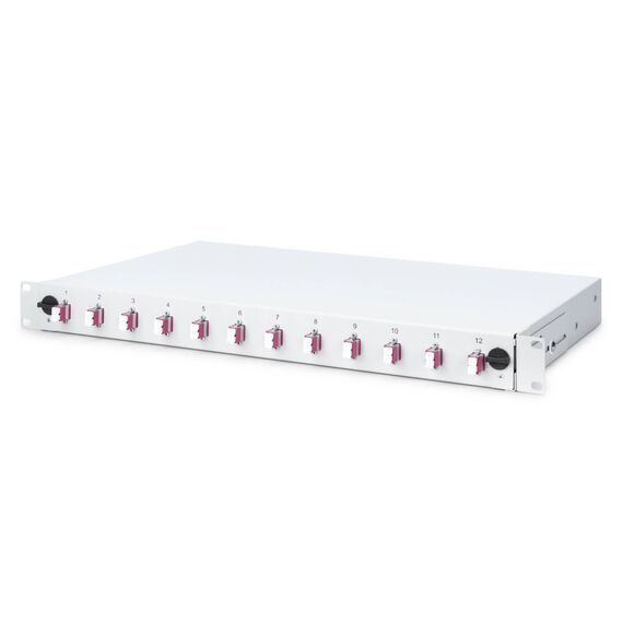 DIGITUS 1U Splice Box 12x LC Duplex OM4