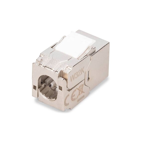 DIGITUS CAT 6A Compact Shielded Keystone 8-Pack