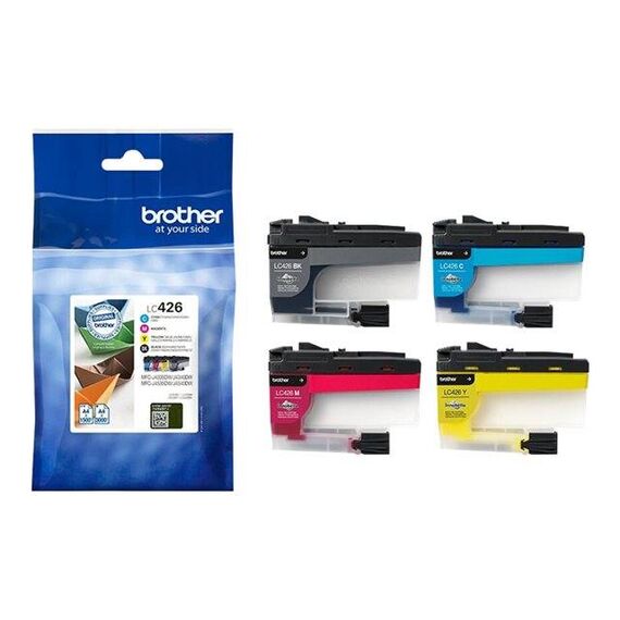 Brother LC426VAL Black Cyan Magenta Yellow Ink Multipack