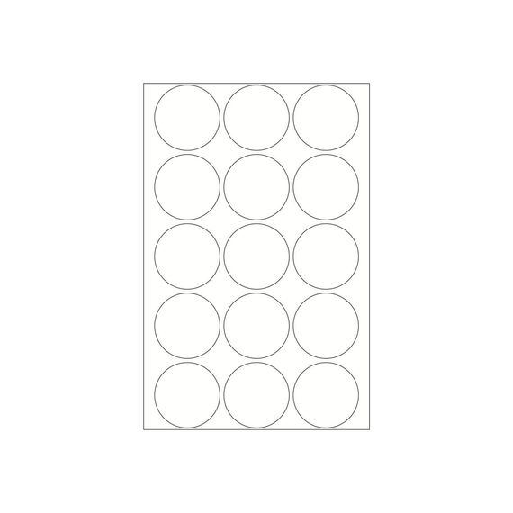 HERMA 2277 Seal Labels Ø 32 mm Transparent 240 Pack