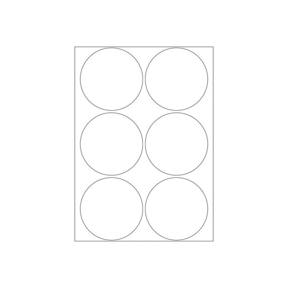 HERMA 2280 Colour Dots Ø 50 mm White 192 Pack