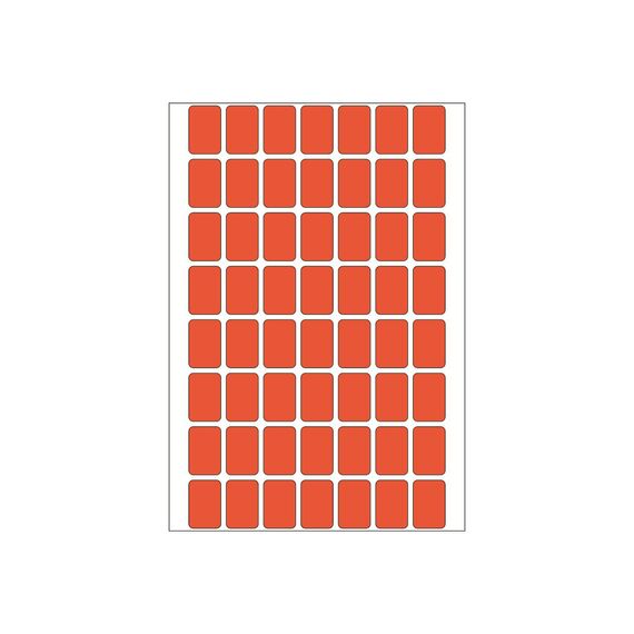 HERMA 2342 Handwriting Labels 12 × 18 mm Red 1792 Pack