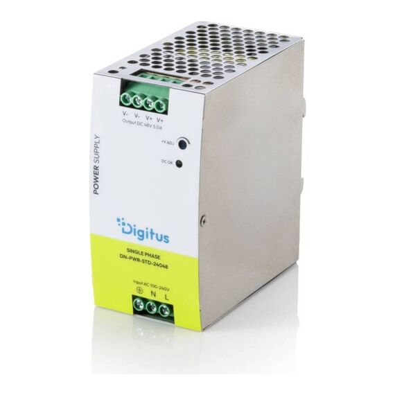 DIGITUS 48V 5A 240W DIN Rail Power Supply