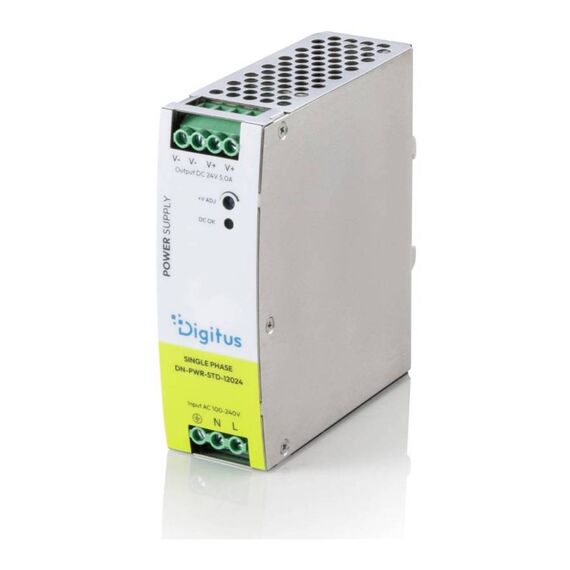 DIGITUS 24V 5A 120W DIN Rail Power Supply