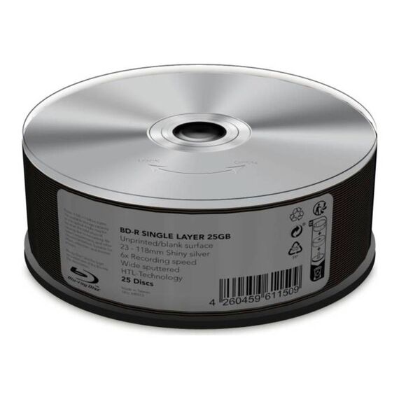 MediaRange BD-R 25GB 6x 25-Pack