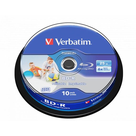 Verbatim DataLife BD-R 25GB 6x 10-Pack Printable